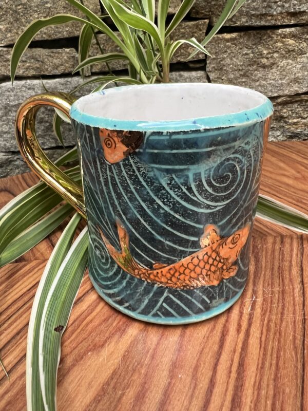 81 - Becher Goldfisch 2