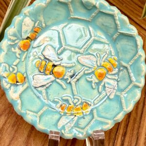 117 - Tellerchen Biene Orange 1