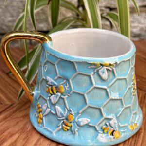 90 - Tasse Biene Orange