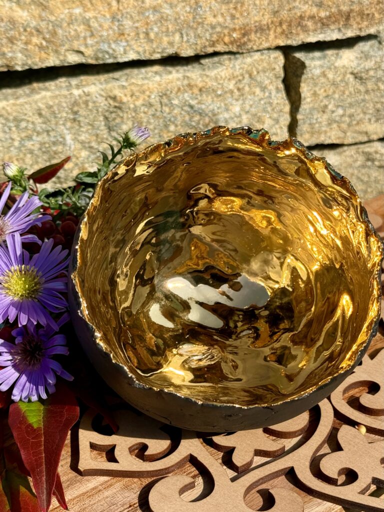 157 - Lichtkugel Gold 1