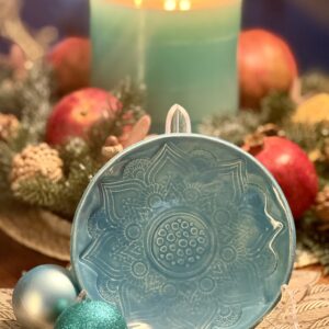 175 - Schale Mandala mit Punkten