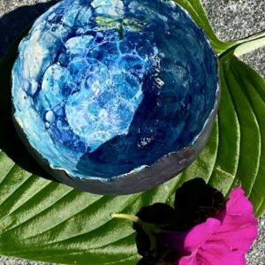 184 - Schale blau/türkis/schwarz 1