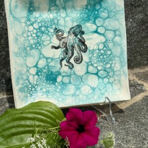 187 - Teller Oktopus quadratisch